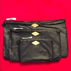 NEW set of 3 MZ Wallace pouches